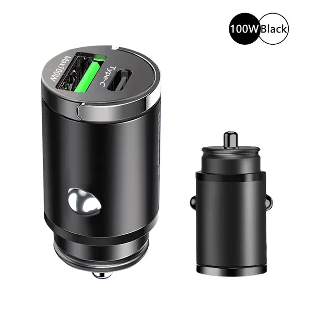 Fast Dual Port Car Charger