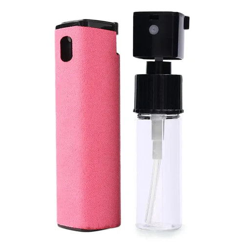 2-in-1 Microfiber Screen Cleaner Spray Bottle